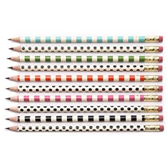 KATE SPADE • Dot The I’s Pencil Set Stationery School Art Crafts - Picture 6 of 8